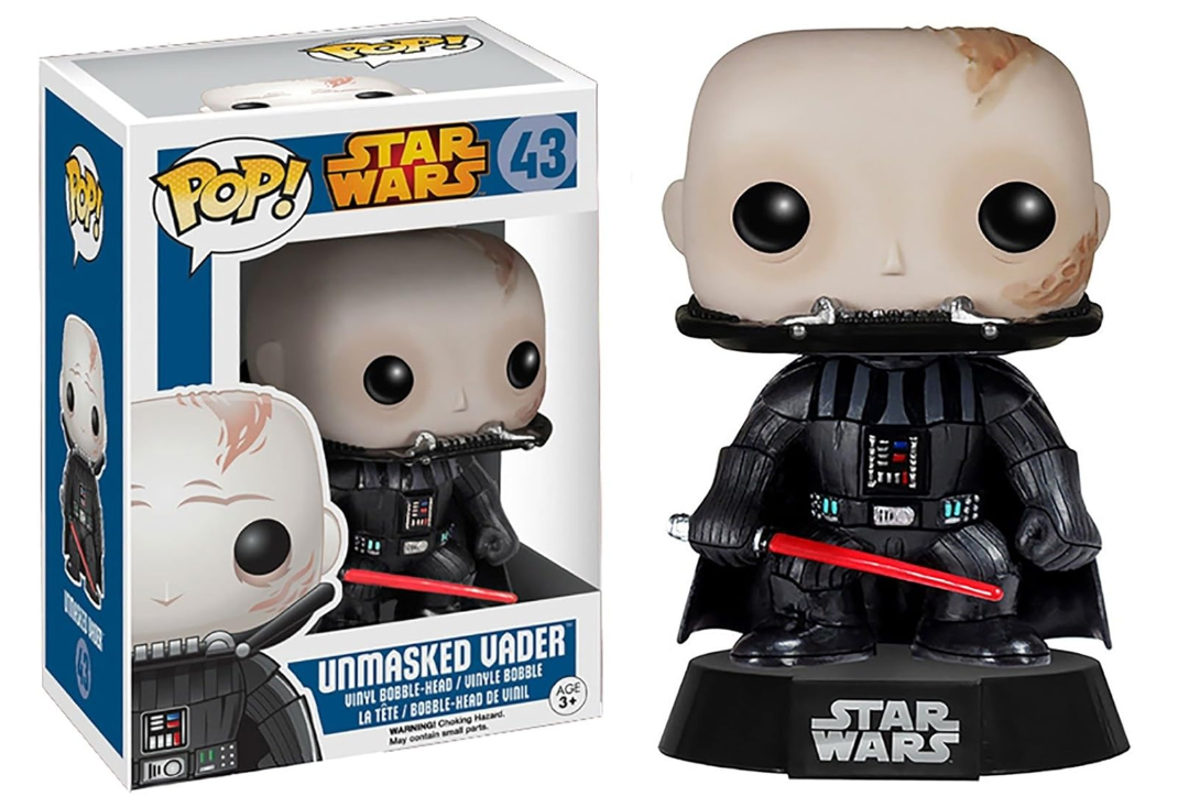 Funko Pop Star Wars Unmasked Vader #43