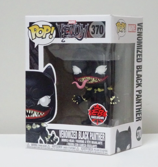Marvel Venomized Black Panther EB Games Exclusive Funko Pop! #370