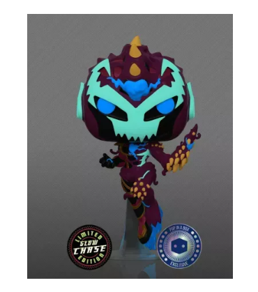 Funko Pop! Marvel: Maximum Venom – Venomized Ironheart #842 GITD [Chase]