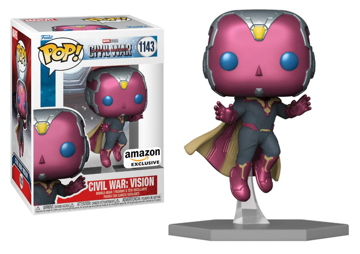 Funko Pop! Captain America Civil War: Vision (Amazon Exclusive) #1143