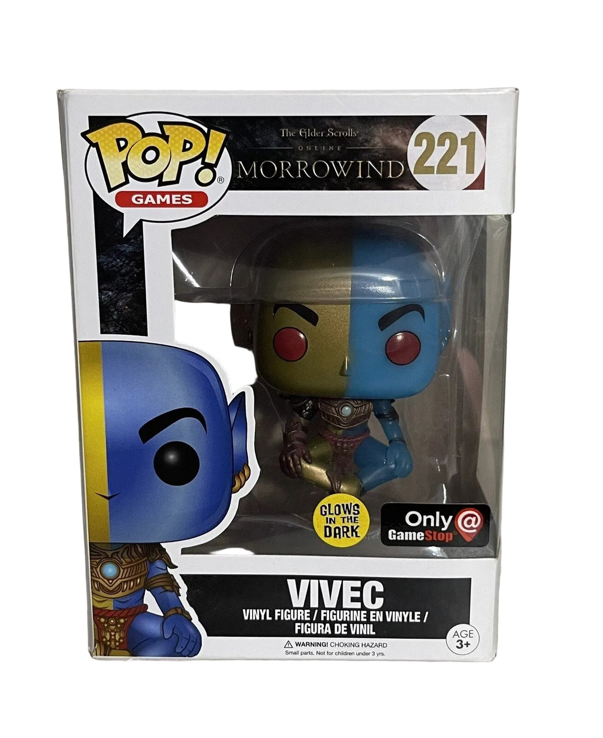 Funko Pop! The Elder Scrolls Morrowind: Vivec (Glows) [GameStop Exclusive] #221