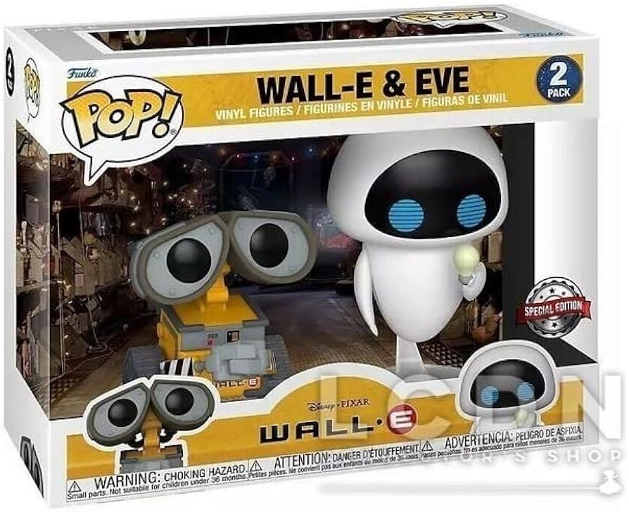 Funko Pop! Wall-E & Eve (Special Edition) [2-Pack]