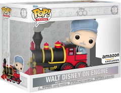 Funko Pop! Disney 100: Walt Disney on Engine (Amazon Exclusive) #18