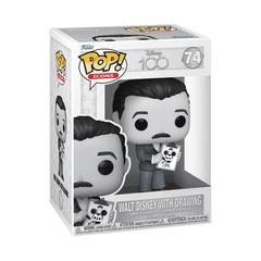 Funko Pop! Walt Disney with Drawing #74
