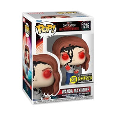 Funko Pop! Doctor Strange in the Multiverse of Madness: Wanda Maximoff (Glows) [Entertainment Earth Exclusive] #1216