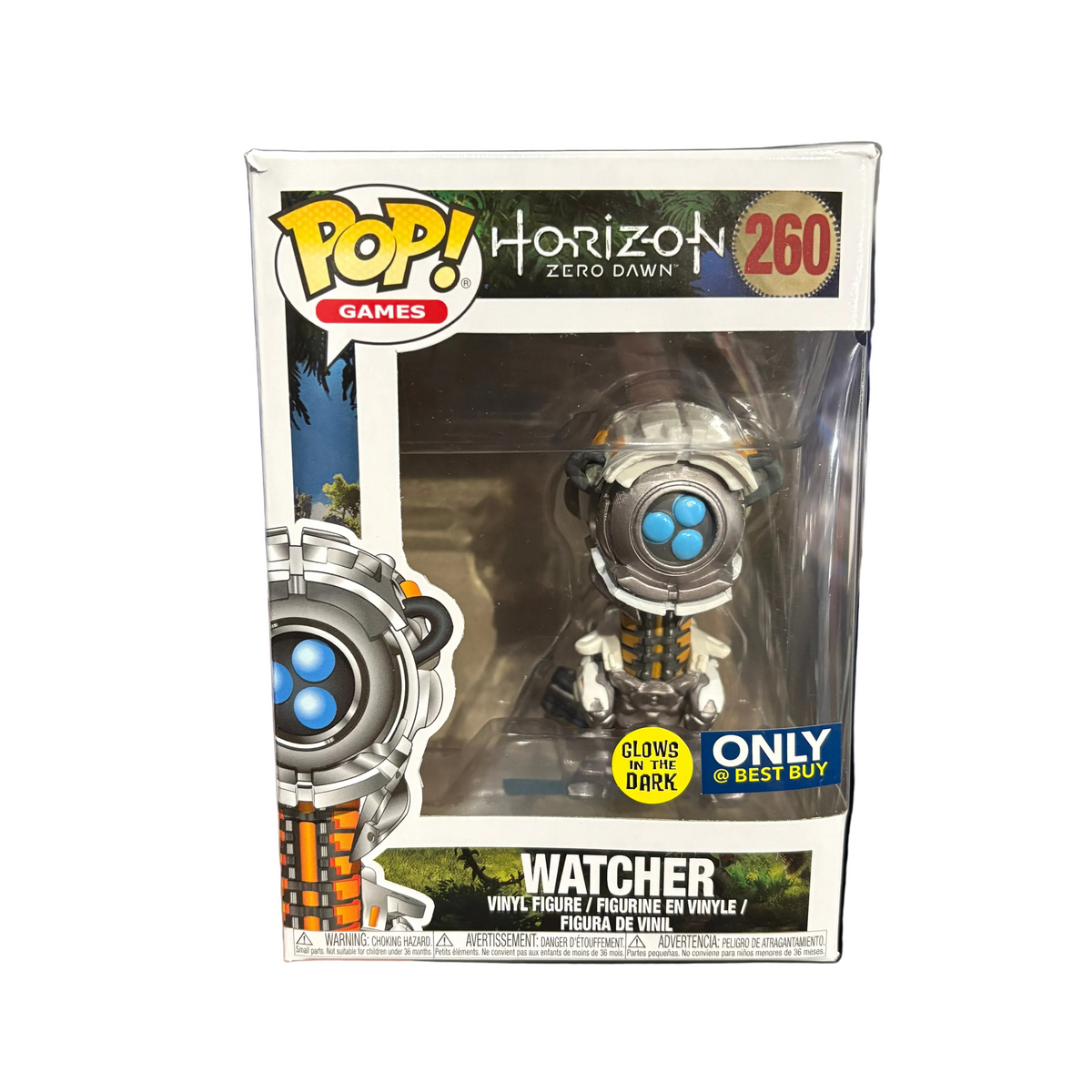 Funko Pop! Horizon Zero Dawn: Watcher (Glows) [Best Buy Exclusive] #260 (minor box damage)