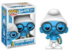 Funko Pop Brainy Smurf 271 boxed
