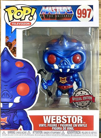 Funko Pop! Masters of the Universe: Webstor (Special Edition) #997 [rip on side]