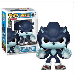 Funko Pop! Games Sonic The Hedgehog Werehog Hot Topic Exclusive Figure #862