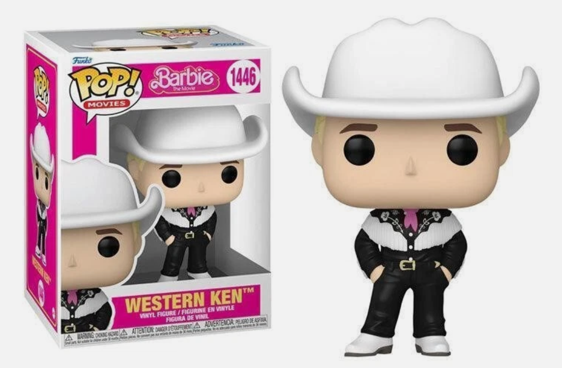 Pop Movies Barbie Western Ken 3.75" Pop Vinyl Figure Funko 1446