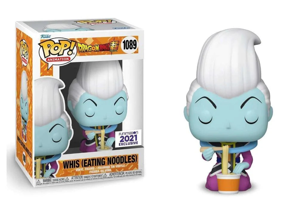 Funko Pop! Dragon Ball: Whis (eating noodles) [2021 Funimation Exclusive] #1089