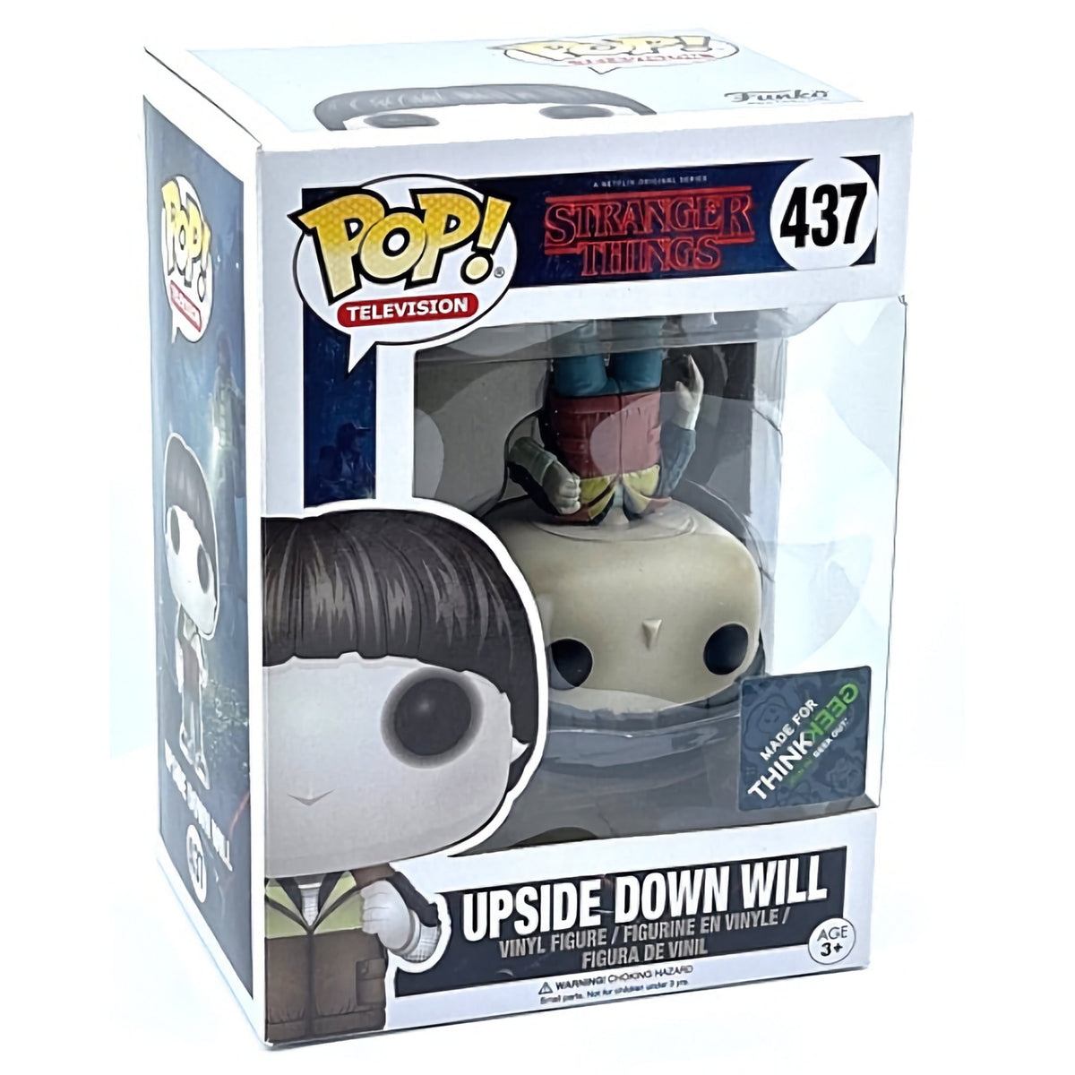 Funko Pop Stranger Things Upside Down Will 437 ThinkGeek exclusive boxed