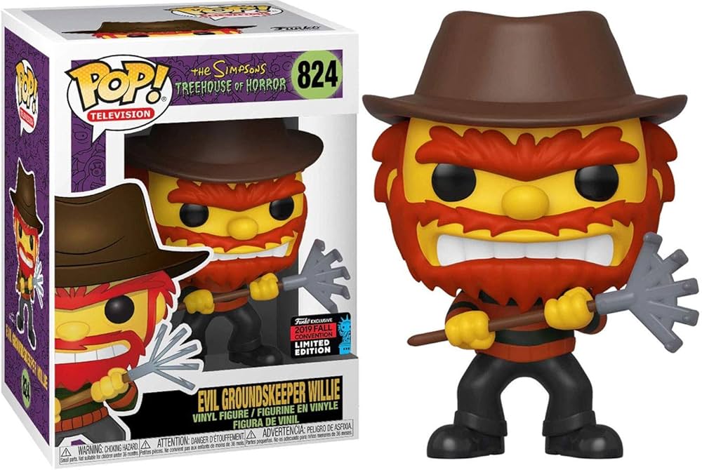 Funko Pop! Evil Groundskeeper Willie (2019 Fall Convention) #824