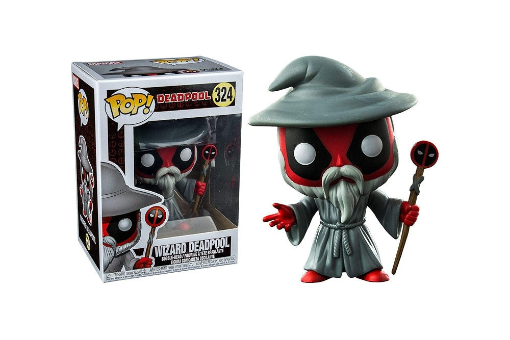 Funko Pop! Wizard Deadpool (Special Edition) #324