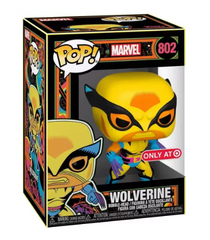 Funko Pop! Marvel – Wolverine (Blacklight) #802 [Target Exclusive]