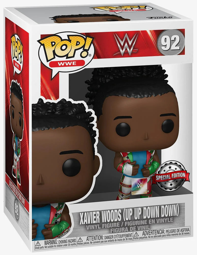 Funko Pop! WWE: Xavier Woods (Up Up Down Down) [Special Edition] #92