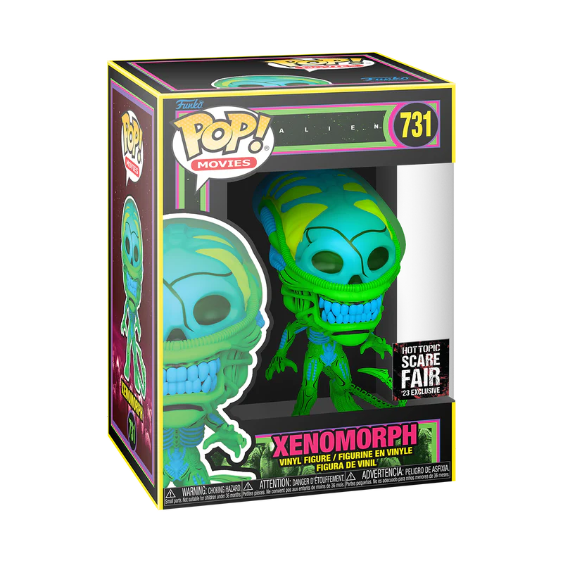 Funko Pop! Alien: Xenomorph (2023 HT Scare Fair Exclusive) #731