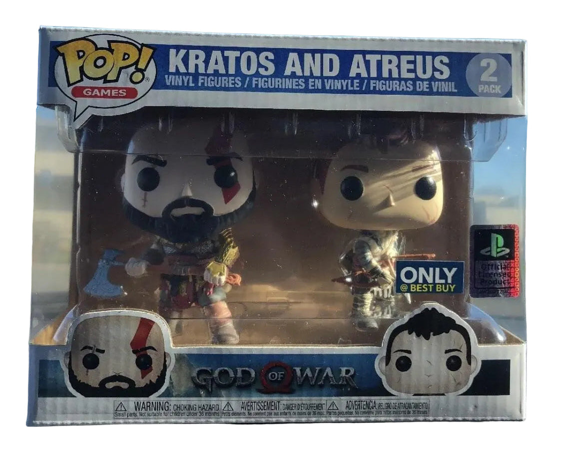 Funko Pop! God of War: Kratos & Atreus (Best Buy Exclusive) 2-Pack