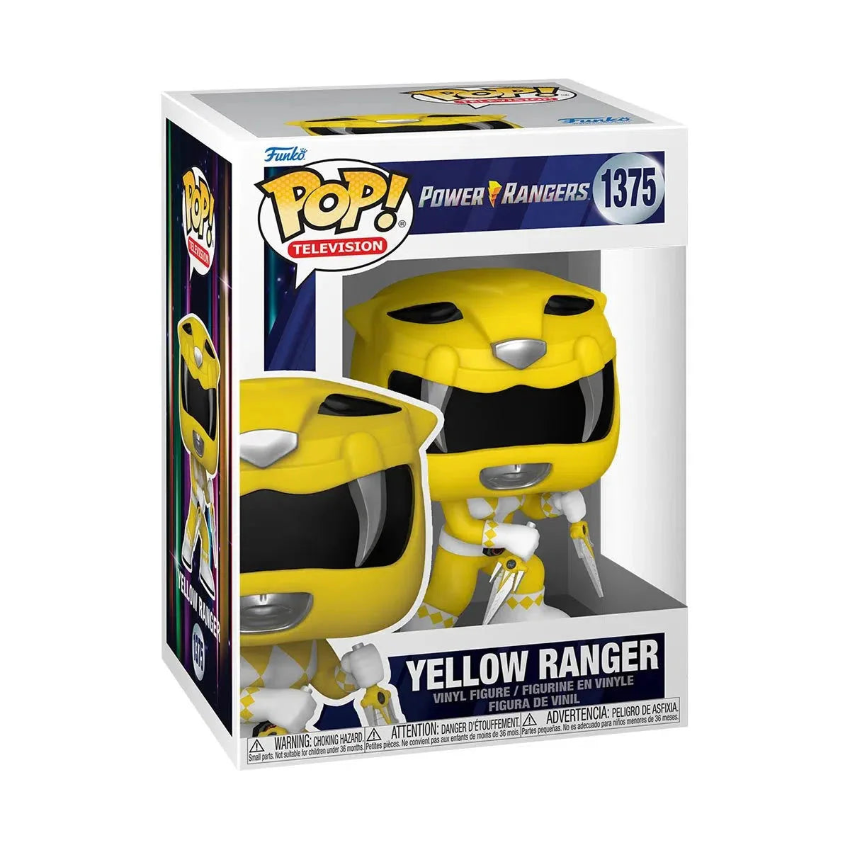 Funko Pop! Power Rangers: Yellow Ranger #1375 (minor box damage)
