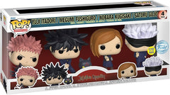 Funko Pop! Yuji Itadori / Megumi Fushiguro / Nobara Kugisaki / Satoru Gojo (Glows - Special Edition) [4-Pack]