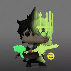 Funko Pop! Black Clover #1422 – Yuno (Spirit of Zephyr, Glow in the Dark)