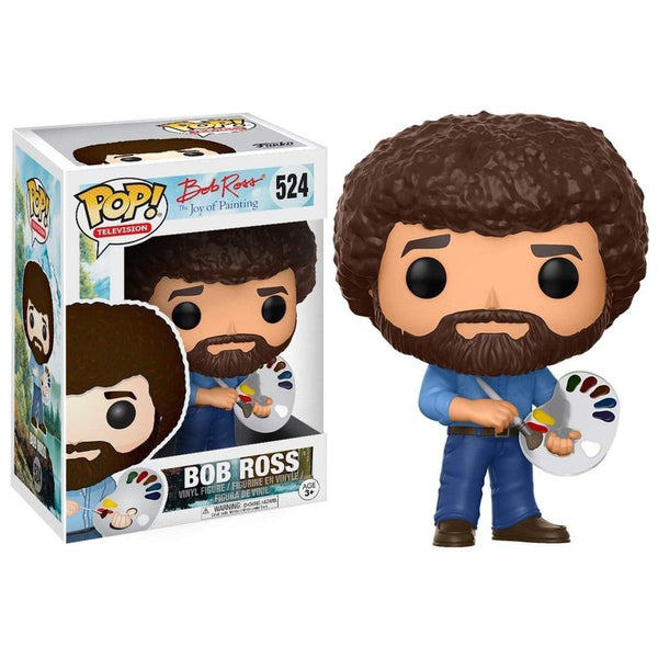 Funko Pop! The Joy of Painting Bob Ross #524 boxed figure