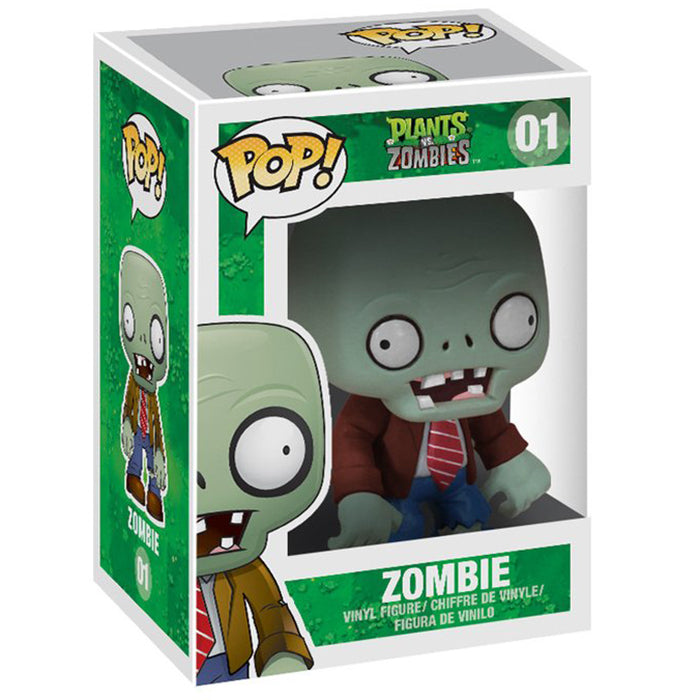 Funko Pop Plants vs Zombies Zombie number 01 boxed