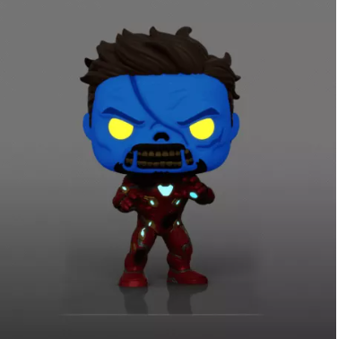 Funko Pop! Marvel What If...? #944 – Zombie Iron Man (Glow in the Dark)
