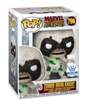 Funko Pop! Zombie Moon Knight (#796) – Marvel Zombies (Funko Shop Exclusive)