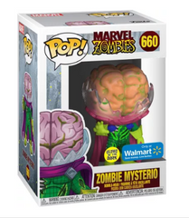 Funko Pop! Zombie Mysterio (#660) – Marvel Zombies (Glow in the Dark, Walmart Exclusive)