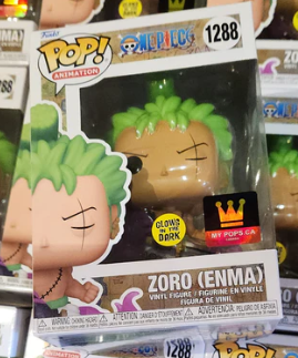 Funko Pop! ANIMATION: ONE PIECE ZORO with ENMA #1288 [EXCLUSIVE] GITD