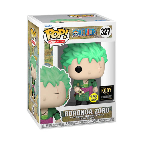 Funko Pop! One Piece: Roronoa Zoro (GIDT) [Kody Trading Exclusive] #327