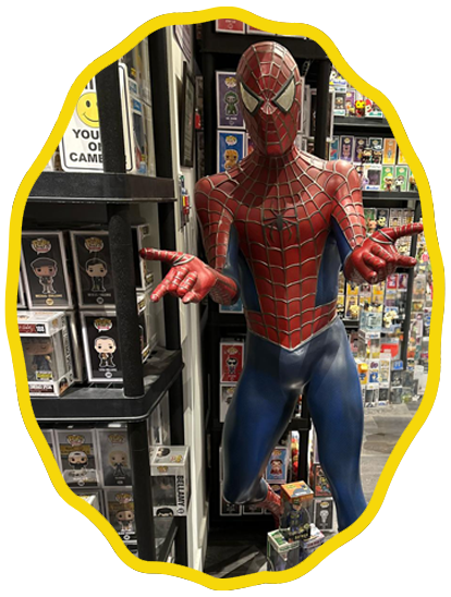 Jerry's Toys Toronto Canada, Funko Pops and more! Over 20,000 rare toys & collectibles! Spiderman