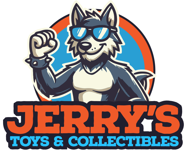 Jerrys Toys logo Largest selection of Funko Pops in the Greater Toronto Area, Ontario, Canada