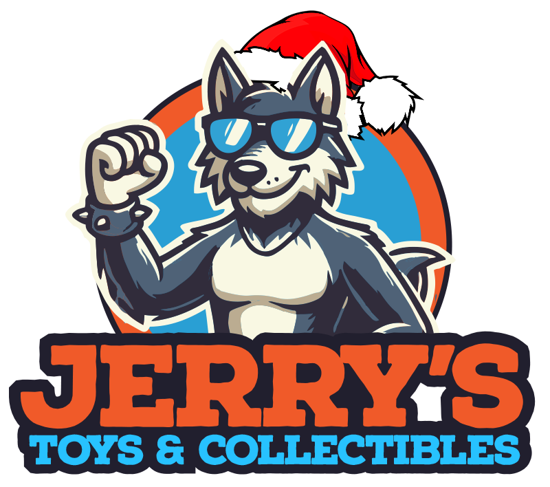 Jerrys Toys logo Largest selection of Funko Pops in the Greater Toronto Area, Ontario, Canada